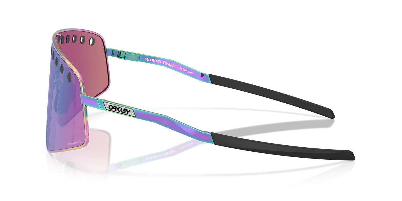 Oakley Sutro TI Sweep OO6025 Polished Oil Slick/Prizm Road Jade #colour_polished-oil-slick-prizm-road-jade