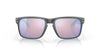 Oakley Holbrook OO9102 Steel/Prizm Snow Sapphire #colour_steel-prizm-snow-sapphire