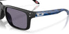 Oakley Holbrook OO9102 Matte Black-Blue/Prizm Grey #colour_matte-black-blue-prizm-grey