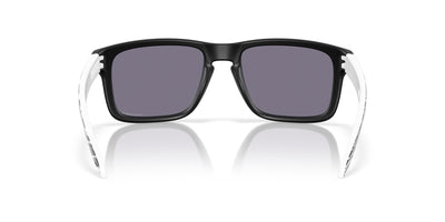 Oakley Holbrook OO9102 Matte Black-White/Prizm Grey #colour_matte-black-white-prizm-grey