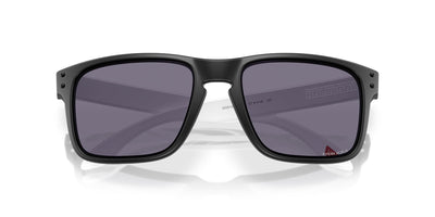 Oakley Holbrook OO9102 Matte Black-White/Prizm Grey #colour_matte-black-white-prizm-grey