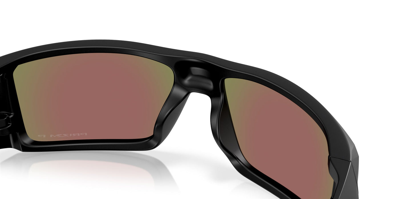 Oakley Heliostat OO9231 Matte Black/Prizm Sapphire Polarised #colour_matte-black-prizm-sapphire-polarised