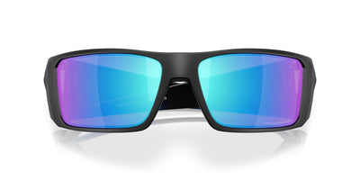 Oakley Heliostat OO9231 Matte Black/Prizm Sapphire Polarised #colour_matte-black-prizm-sapphire-polarised