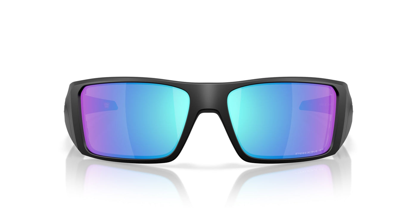 Oakley Heliostat OO9231 Matte Black/Prizm Sapphire Polarised #colour_matte-black-prizm-sapphire-polarised