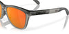 Oakley Frogskins Range OO9284 Matte Grey Smoke/Grey Ink/Prizm Ruby #colour_matte-grey-smoke-grey-ink-prizm-ruby