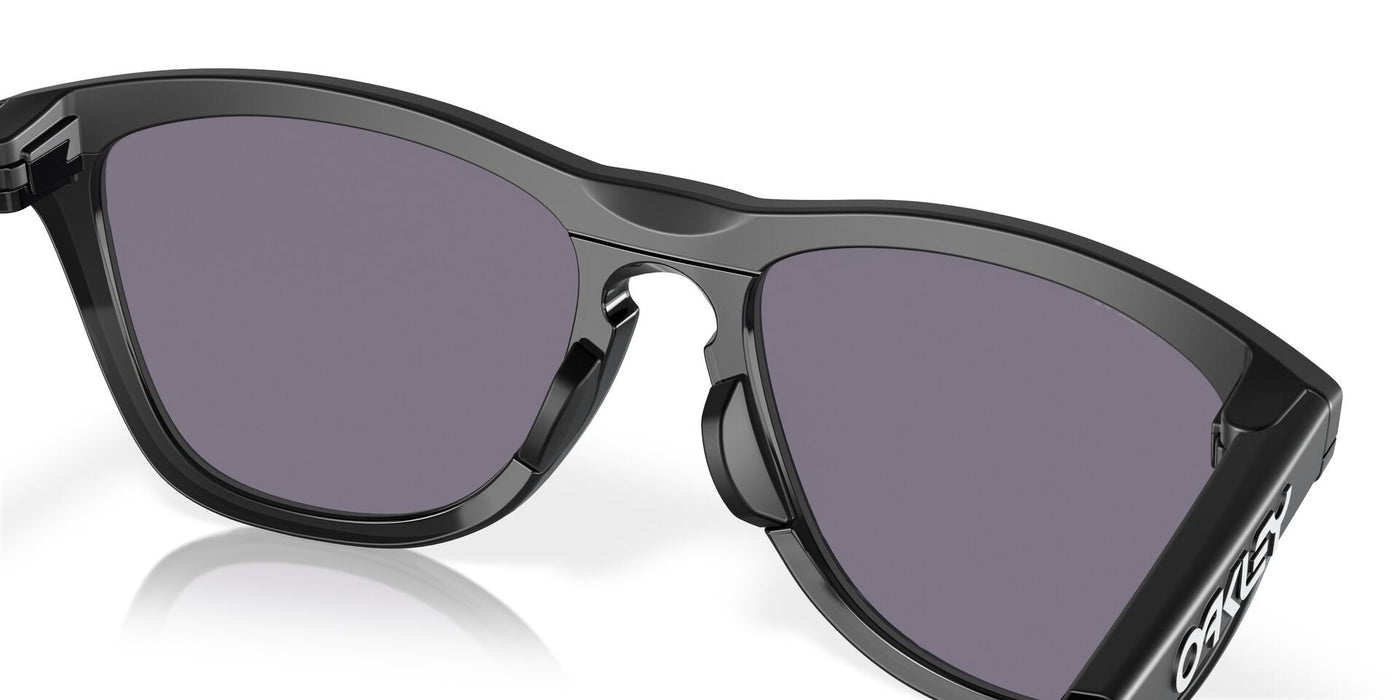 Oakley Frogskins Range OO9284 Matte Black/Prizm Grey #colour_matte-black-prizm-grey