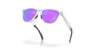 Oakley Frogskins Range OO9284 Matte Clear/Prizm Violet #colour_matte-clear-prizm-violet