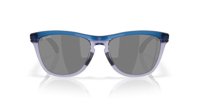 Oakley Frogskins Range OO9284 Matte Transparent Blue/Prizm Black #colour_matte-transparent-blue-prizm-black