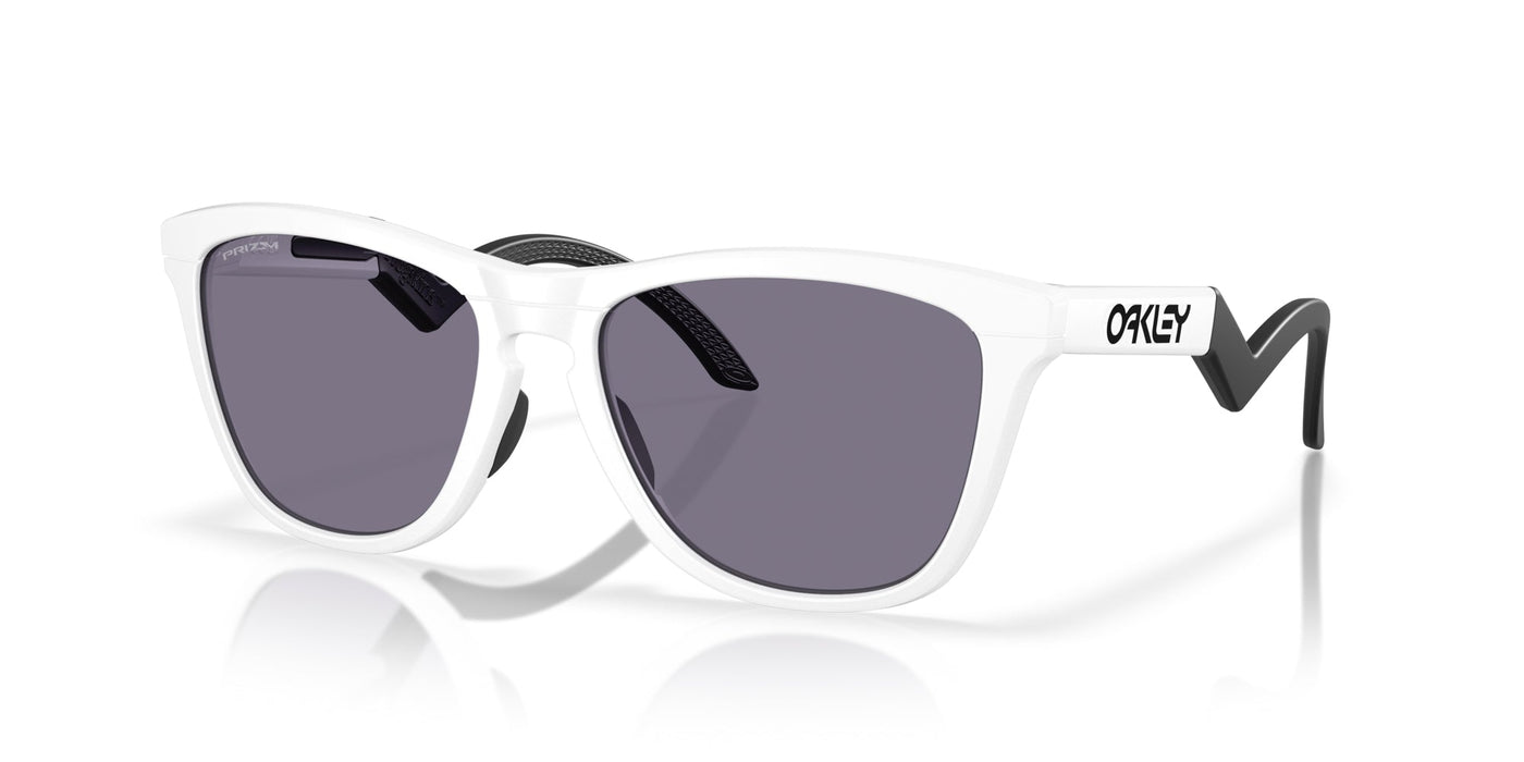 Oakley Frogskins Hybrid OO9289 Matte White/Prizm Grey #colour_matte-white-prizm-grey