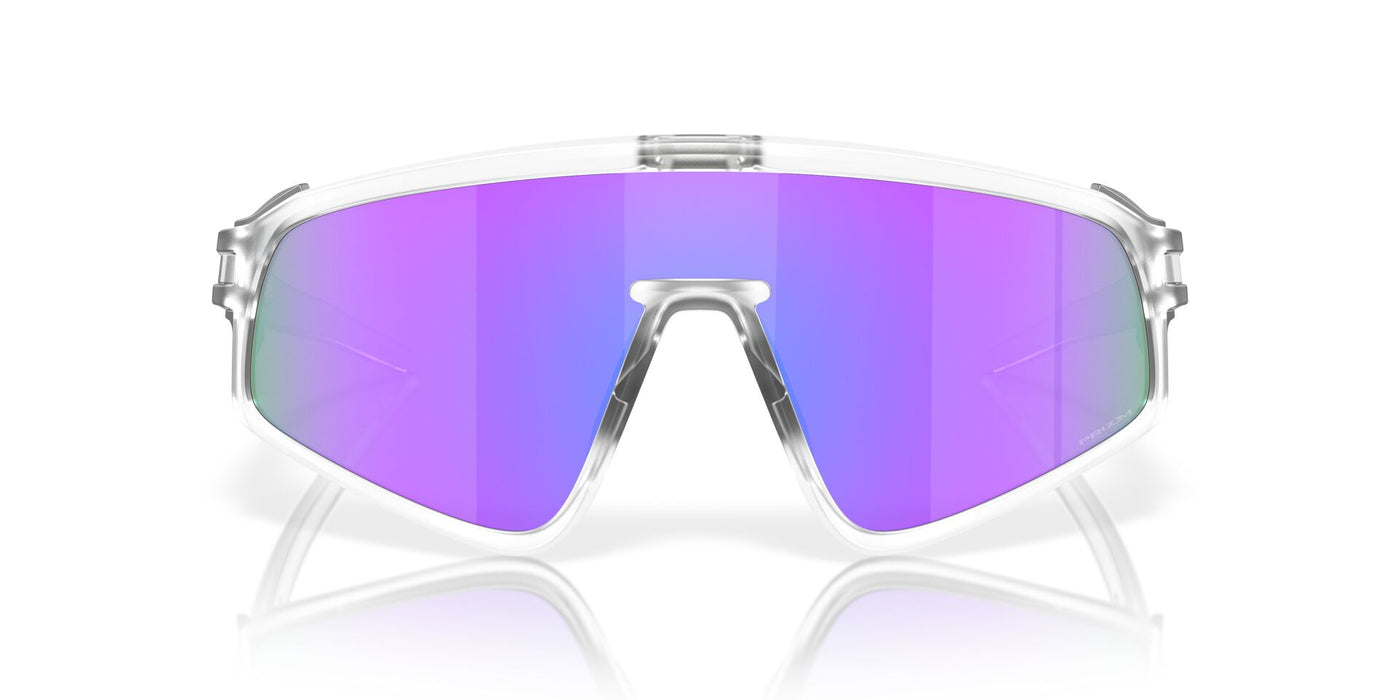 Oakley Latch Panel OO9404 Matte Clear/Prizm Violet #colour_matte-clear-prizm-violet