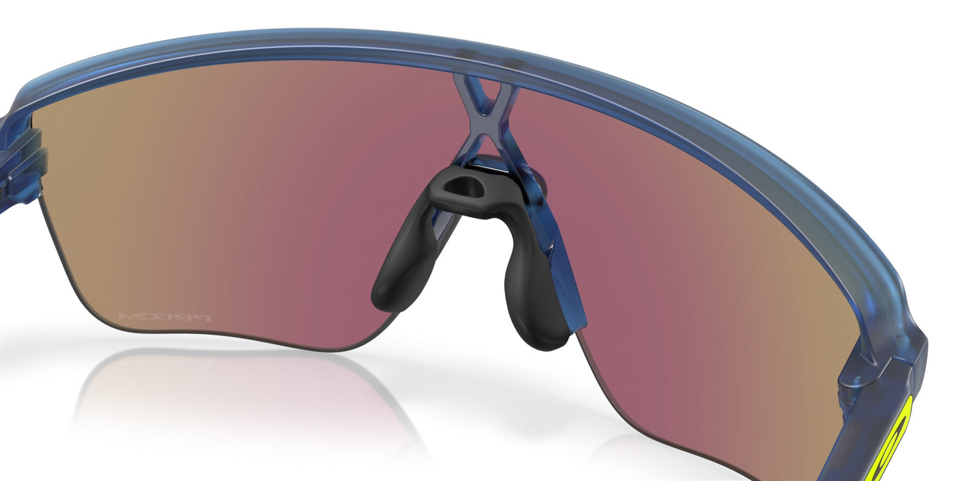 Oakley Corridor SQ OO9415 Matte Transparent Blue/Prizm Sapphire #colour_matte-transparent-blue-prizm-sapphire