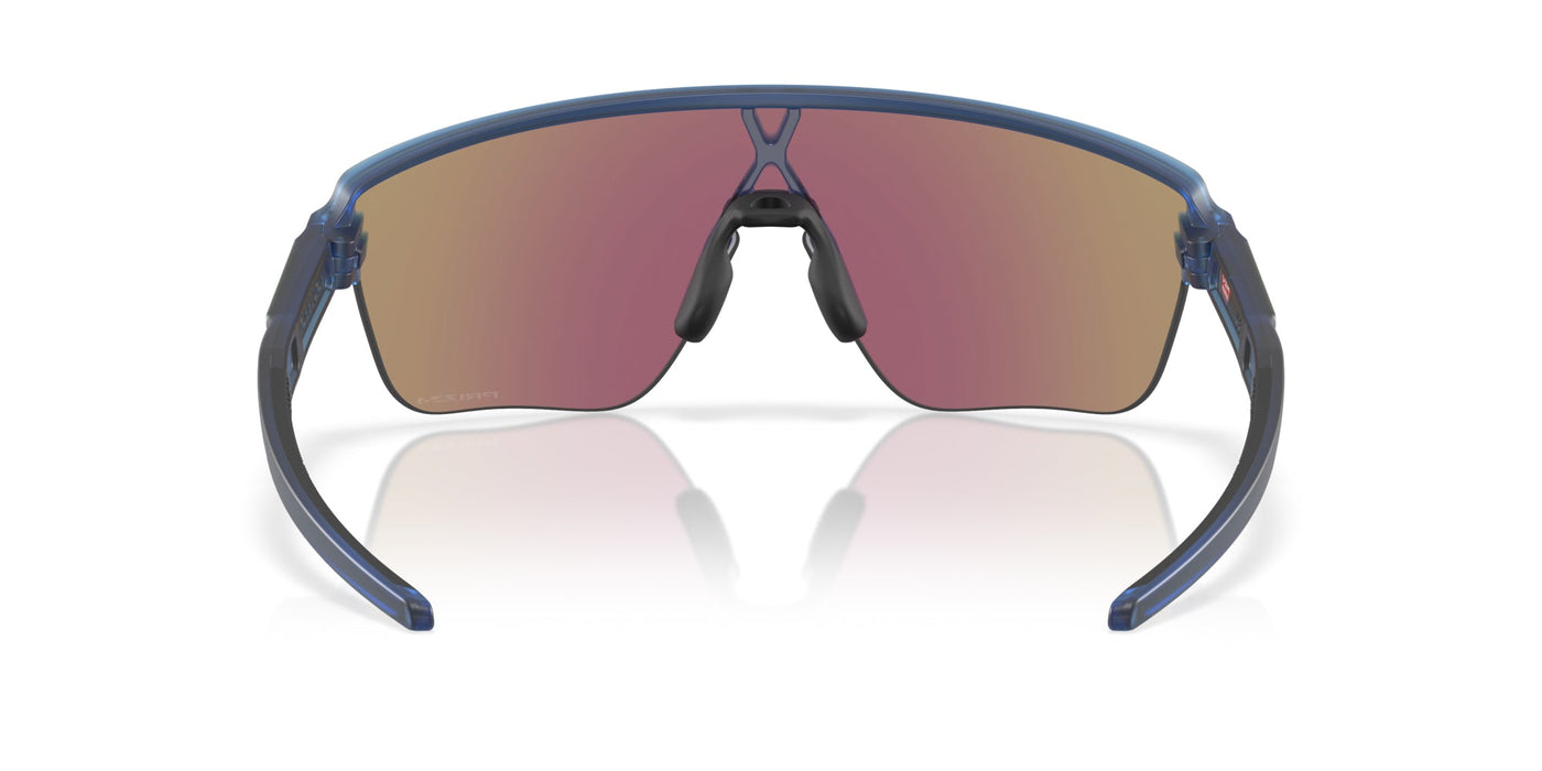 Oakley Corridor SQ OO9415 Matte Transparent Blue/Prizm Sapphire #colour_matte-transparent-blue-prizm-sapphire