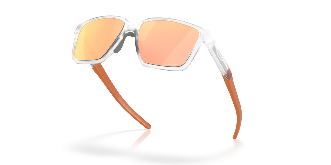 Oakley Actuator SQ OO9430 Matte Clear/Prizm Rose Gold Polarised #colour_matte-clear-prizm-rose-gold-polarised