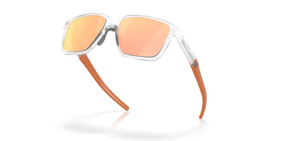 Oakley Actuator SQ OO9430 Matte Clear/Prizm Rose Gold Polarised #colour_matte-clear-prizm-rose-gold-polarised