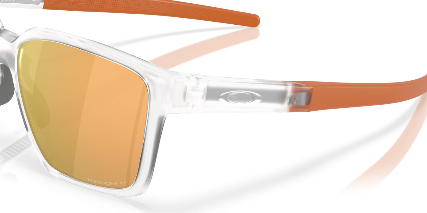 Oakley Actuator SQ OO9430 Matte Clear/Prizm Rose Gold Polarised #colour_matte-clear-prizm-rose-gold-polarised