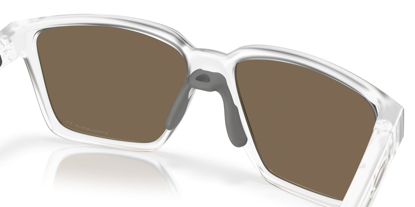 Oakley Actuator SQ OO9430 Matte Clear/Prizm Rose Gold Polarised #colour_matte-clear-prizm-rose-gold-polarised