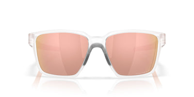 Oakley Actuator SQ OO9430 Matte Clear/Prizm Rose Gold Polarised #colour_matte-clear-prizm-rose-gold-polarised