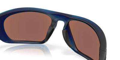 Oakley Lateralis OO9431 Matte Transparent Blue/Prizm Deep Water Polarised #colour_matte-transparent-blue-prizm-deep-water-polarised