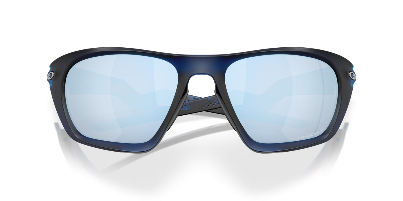 Oakley Lateralis OO9431 Matte Transparent Blue/Prizm Deep Water Polarised #colour_matte-transparent-blue-prizm-deep-water-polarised