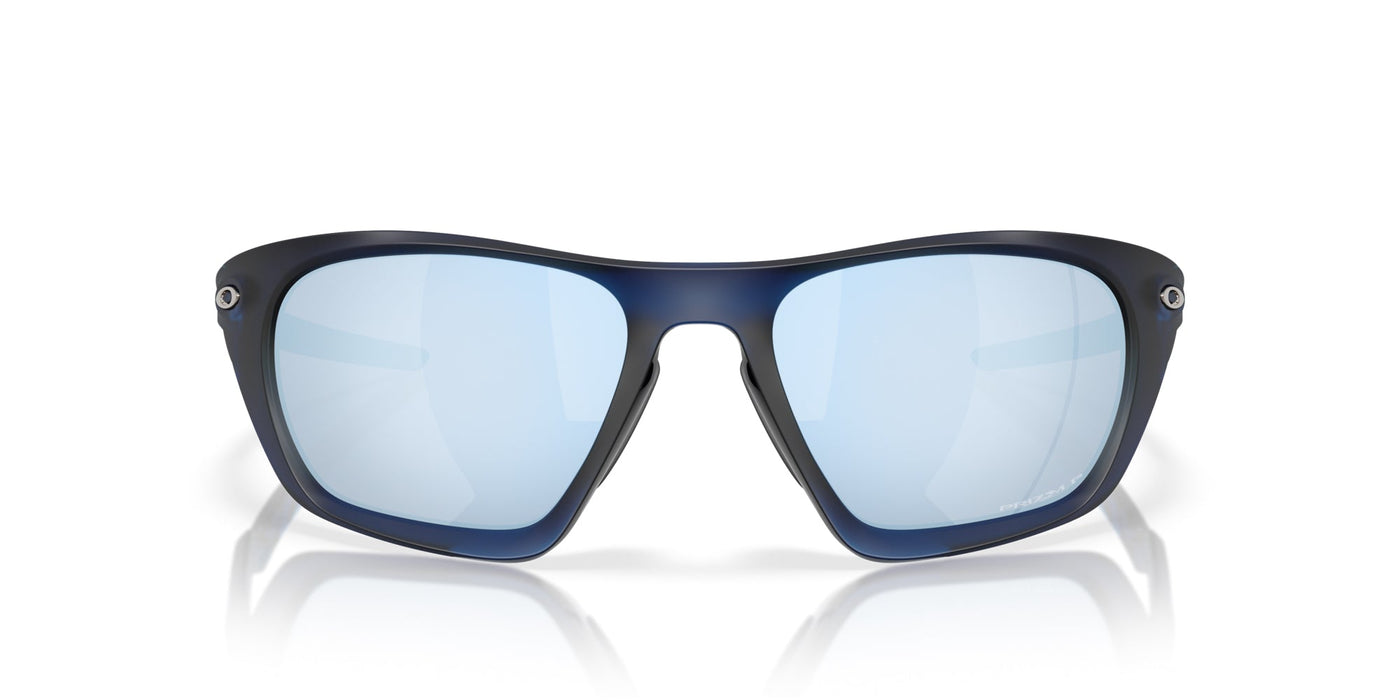 Oakley Lateralis OO9431 Matte Transparent Blue/Prizm Deep Water Polarised #colour_matte-transparent-blue-prizm-deep-water-polarised