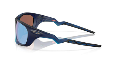 Oakley Lateralis OO9431 Matte Transparent Blue/Prizm Deep Water Polarised #colour_matte-transparent-blue-prizm-deep-water-polarised