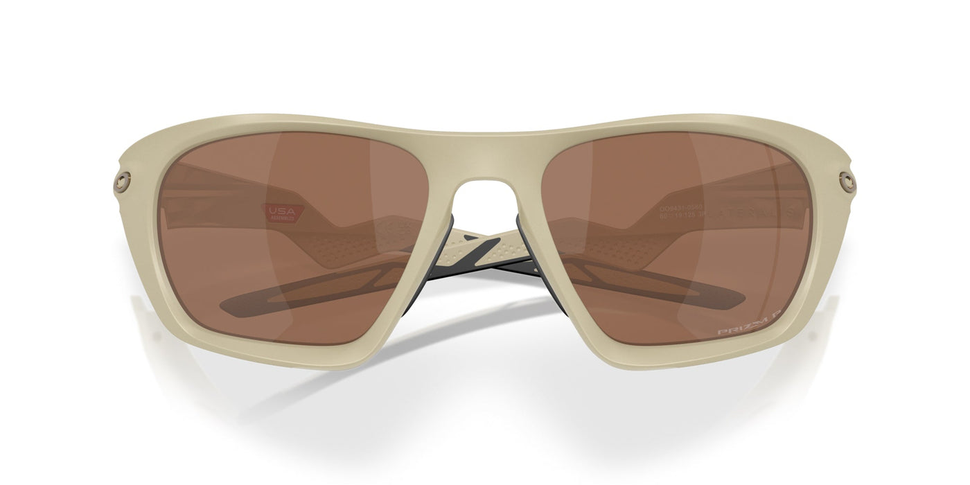 Oakley Lateralis OO9431 Matte Sand/Tungsten Iridium Polarised #colour_matte-sand-tungsten-iridium-polarised