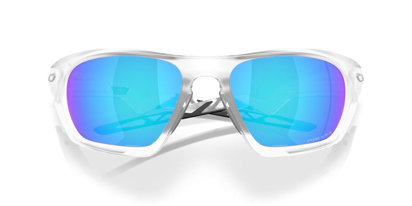 Oakley Lateralis OO9431 Matte Clear/Prizm Sapphire #colour_matte-clear-prizm-sapphire