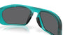 Oakley Lateralis OO9431 Matt Transparent Arctic Surf/Prizm Black #colour_matt-transparent-arctic-surf-prizm-black