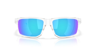 Oakley Gibston Xl OO9470 Clear/Prizm Sapphire Polarised #colour_clear-prizm-sapphire-polarised