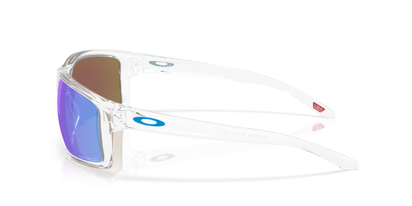 Oakley Gibston Xl OO9470 Clear/Prizm Sapphire Polarised #colour_clear-prizm-sapphire-polarised