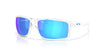 Oakley Gibston Xl OO9470 Clear/Prizm Sapphire Polarised #colour_clear-prizm-sapphire-polarised