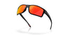 Oakley Gibston Xl OO9470 Matte Black/Prizm Ruby Polarised #colour_matte-black-prizm-ruby-polarised