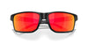 Oakley Gibston Xl OO9470 Matte Black/Prizm Ruby Polarised #colour_matte-black-prizm-ruby-polarised