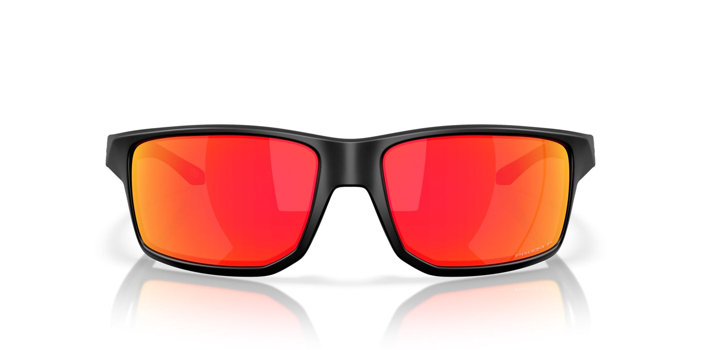 Oakley Gibston Xl OO9470 Matte Black/Prizm Ruby Polarised #colour_matte-black-prizm-ruby-polarised