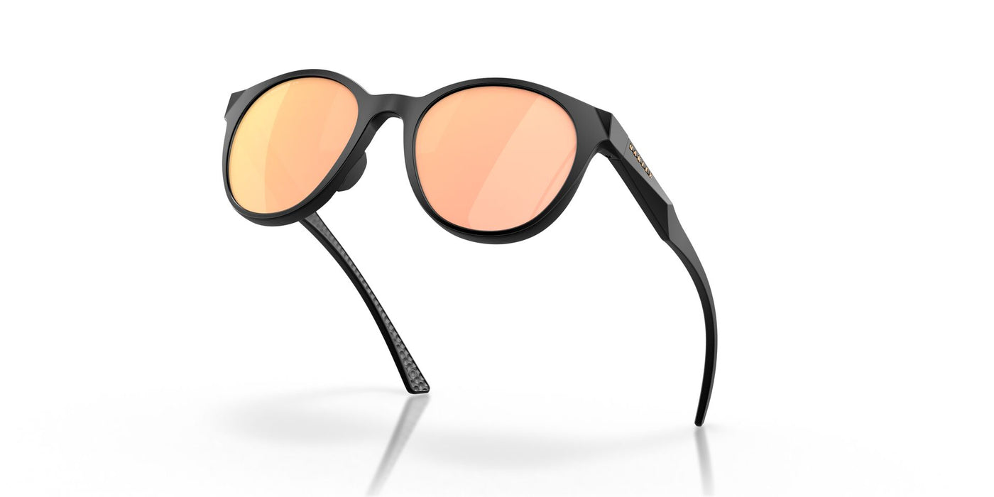 Oakley Spindrift OO9474 Matte Black/Prizm Rose Gold Polarised #colour_matte-black-prizm-rose-gold-polarised