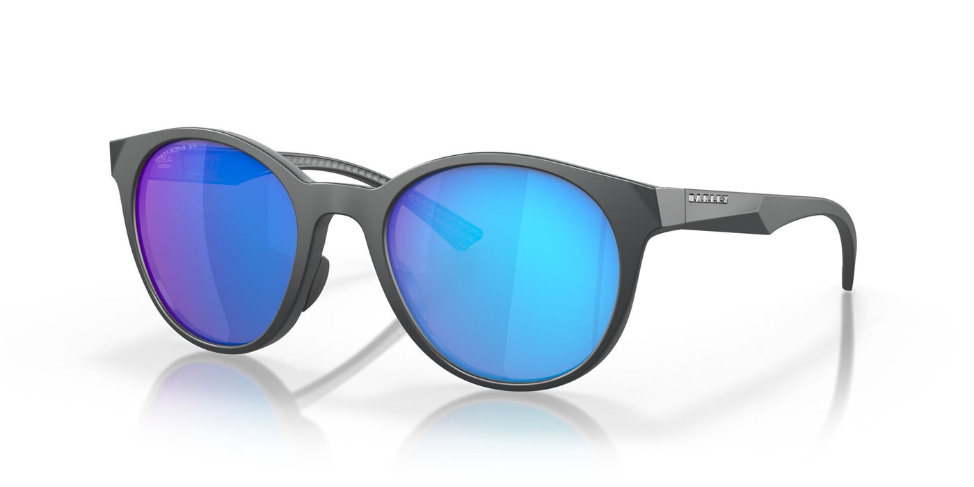 Oakley Spindrift OO9474 Matte Carbon/Prizm Sapphire Polarised #colour_matte-carbon-prizm-sapphire-polarised