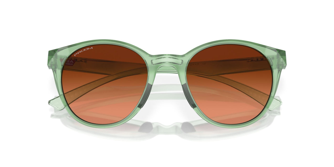 Oakley Spindrift OO9474 Transparent Jade/Prizm Brown Gradient #colour_transparent-jade-prizm-brown-gradient