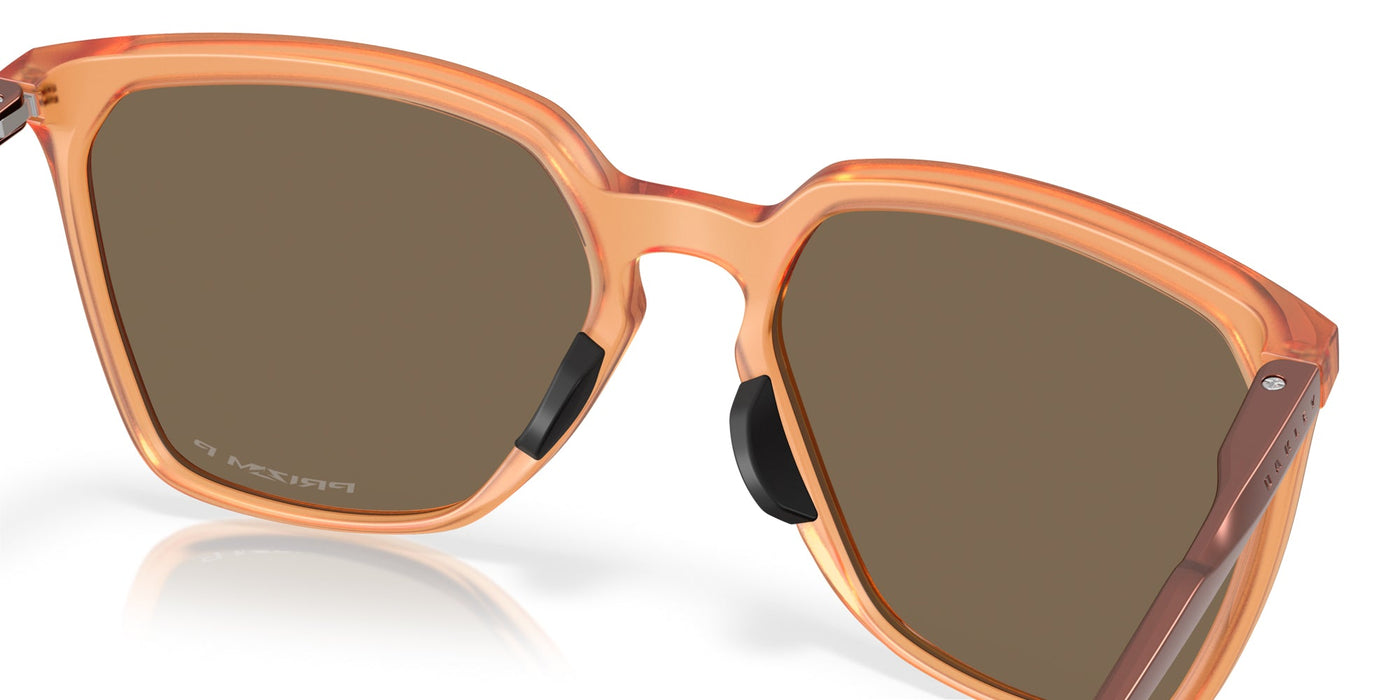 Oakley Sielo SQ OO9480 Matte Transparent Ginger/Prizm Rose Gold Polarised #colour_matte-transparent-ginger-prizm-rose-gold-polarised