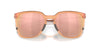 Oakley Sielo SQ OO9480 Matte Transparent Ginger/Prizm Rose Gold Polarised #colour_matte-transparent-ginger-prizm-rose-gold-polarised