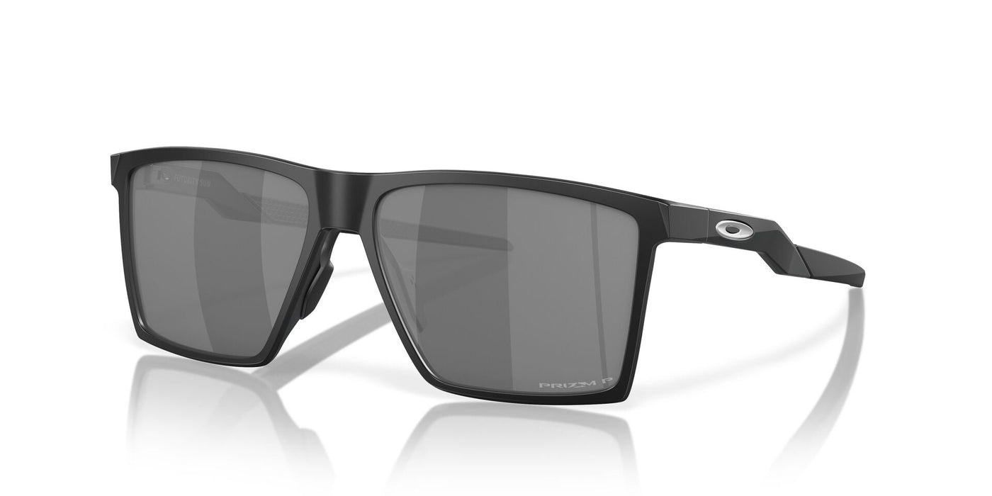 Oakley Futurity Sun OO9482 Satin Black/Prizm Black Polarised #colour_satin-black-prizm-black-polarised