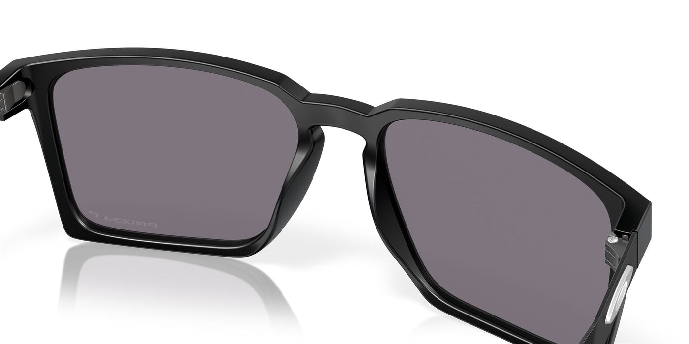 Oakley Exchange Sun OO9483 Satin Black/Prizm Grey Polarised #colour_satin-black-prizm-grey-polarised