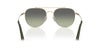 Oliver Peoples R-10 OV1346S Brushed Gold/Forest Gradient #colour_brushed-gold-forest-gradient