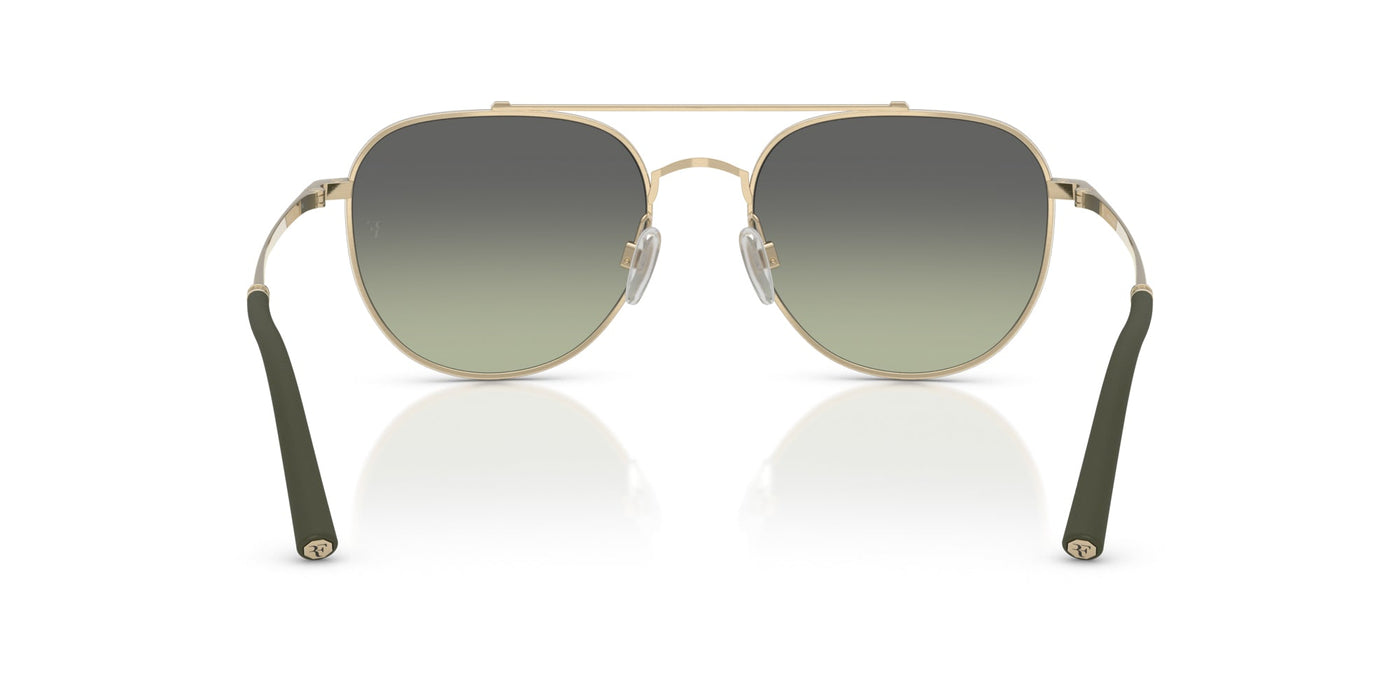 Oliver Peoples R-10 OV1346S Brushed Gold/Forest Gradient #colour_brushed-gold-forest-gradient