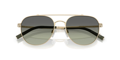 Oliver Peoples R-10 OV1346S Brushed Gold/Forest Gradient #colour_brushed-gold-forest-gradient