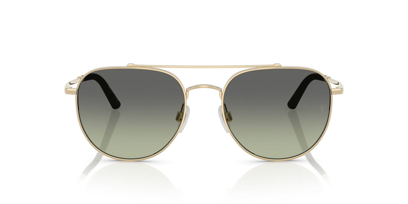 Oliver Peoples R-10 OV1346S Brushed Gold/Forest Gradient #colour_brushed-gold-forest-gradient