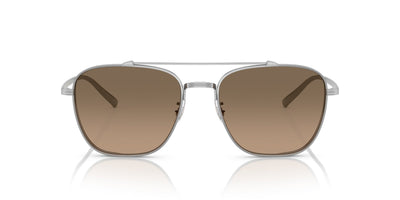 Oliver Peoples Avison OV1349ST Silver/Sandstone Gradient Polarised #colour_silver-sandstone-gradient-polarised