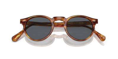 Oliver Peoples Gregory Peck Sun OV5217S Light Tortoise/Blue #colour_light-tortoise-blue