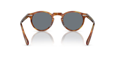 Oliver Peoples Gregory Peck Sun OV5217S Light Tortoise/Blue #colour_light-tortoise-blue