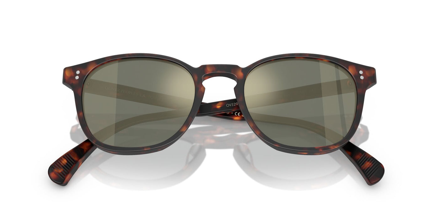 Oliver Peoples Finley ESQ. SUN OV5298SU Dark-Tortoise-Polarised-Green #colour_dark-tortoise-polarised-green