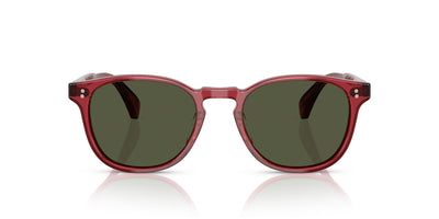 Oliver Peoples Finley ESQ. SUN OV5298SU Translucent Rust/G-15 #colour_translucent-rust-g-15